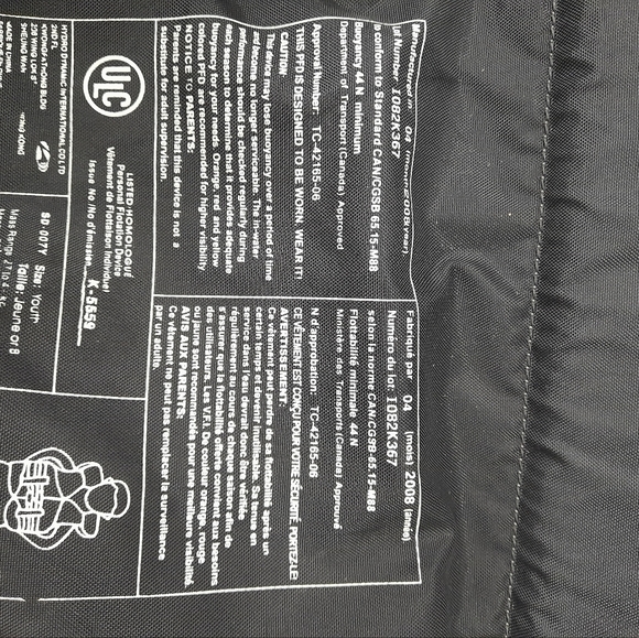 Fluid Life Jacket Kids - Picture 4 of 5